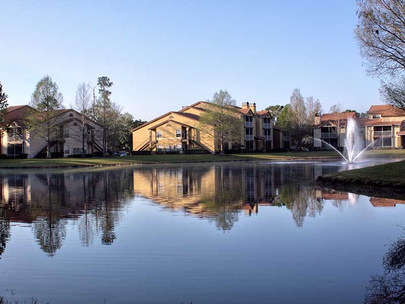 Apartment Balconies on Lake